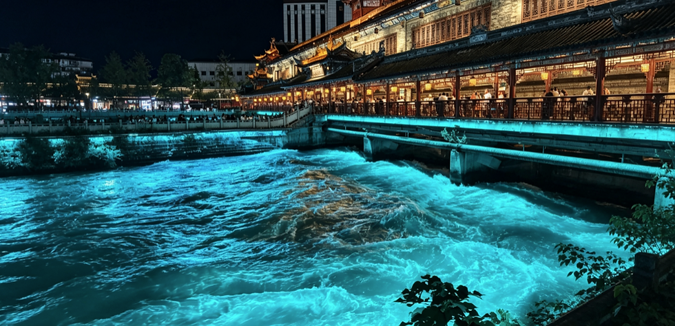 Dujiangyan "Blue Tears"
