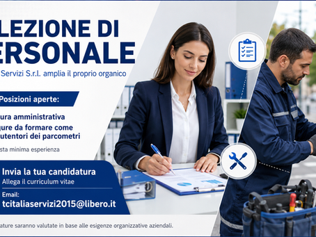 Selezione di personale – TC Italia Servizi S.r.l.