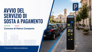 Avvio del servizio di sosta a pagamento – Comune di Palma Campania