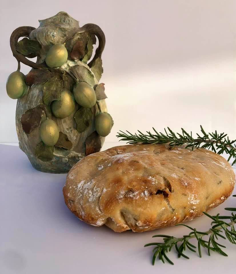 Garlic and rosemary