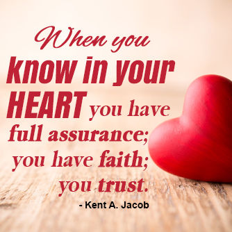 To Really Know IN Your Heart