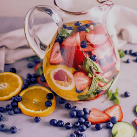 Hydration + Glow
Infused water: cucumber mint lime or citrus berry.
for couples massage or girls spa day