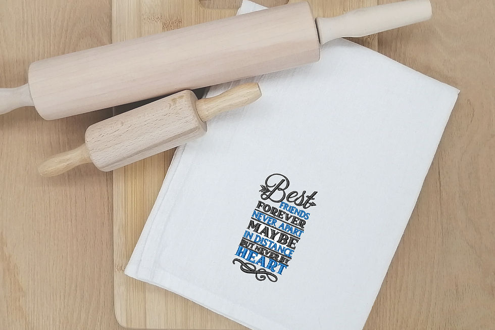 Best Friends Hand or Dish Towel