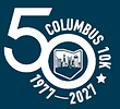 Columbus 10K 50th anniversary logo