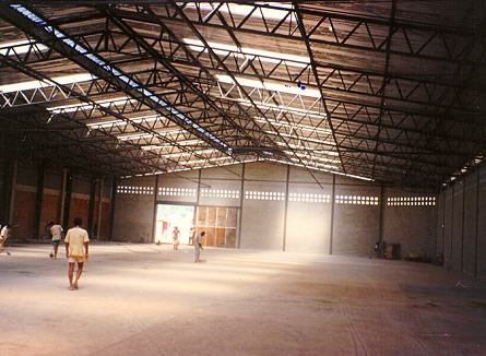 1992 – Construção do Galpão de Armazenagem de Lubrificantes - Texaco