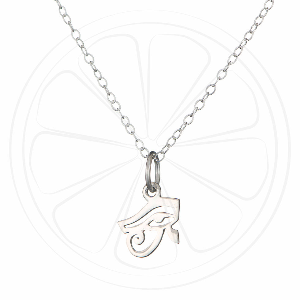 Egyptian necklace, egyptian eye necklace, eye of horus, evil eye necklace