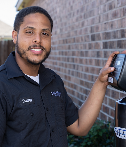 military plumbing halo certified equipment and technician