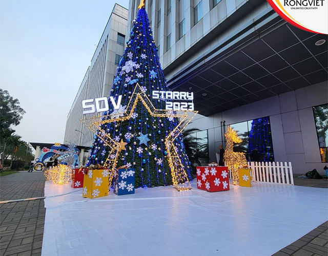 Toàn cảnh hoàn thành hạng mục Cây thông SDV