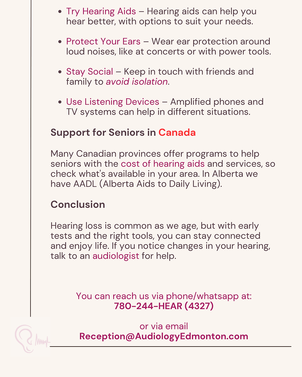 check hearing, AADL, Alberta, Canada, government, hearing aid coverage in alberta. audiologist