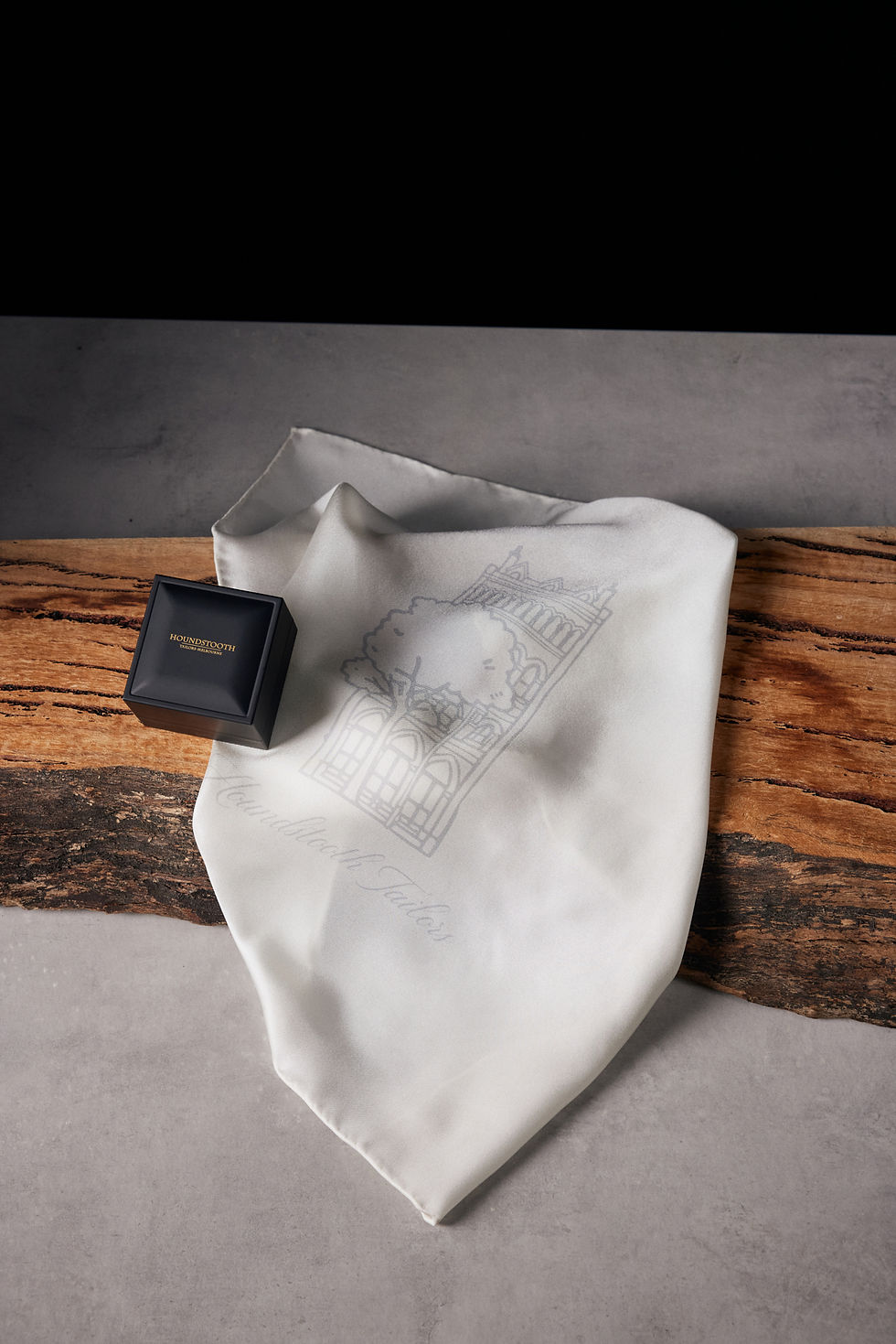 Thumbnail: Pocket Square – H Chambers (White)