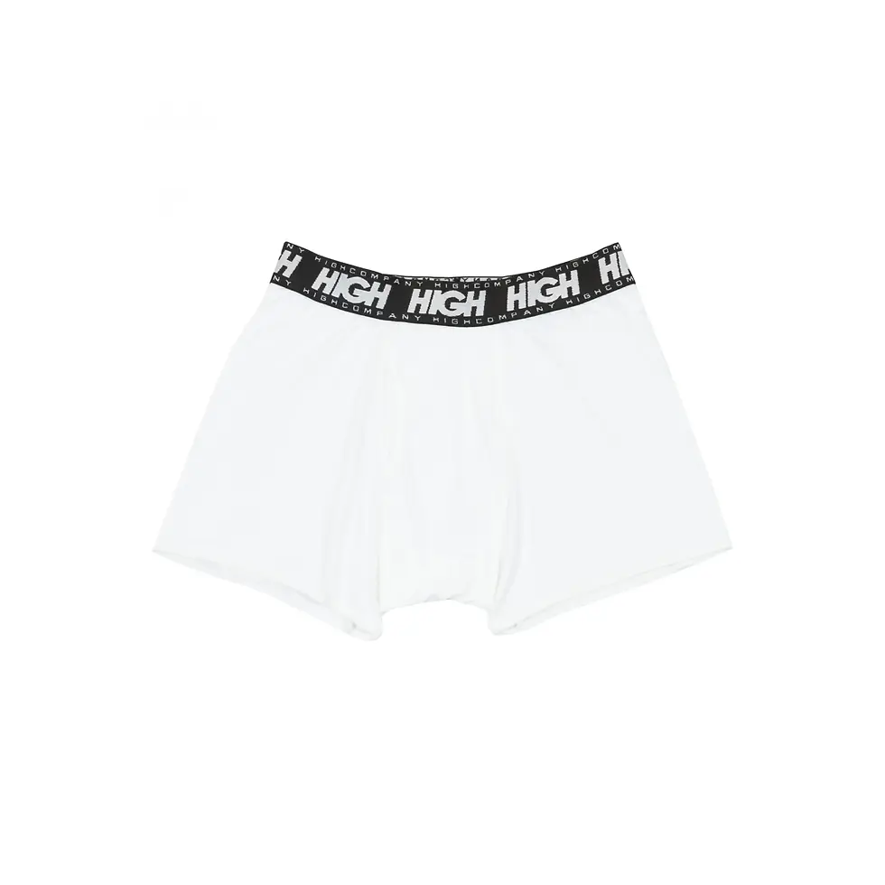 Cueca High Boxer Pack White