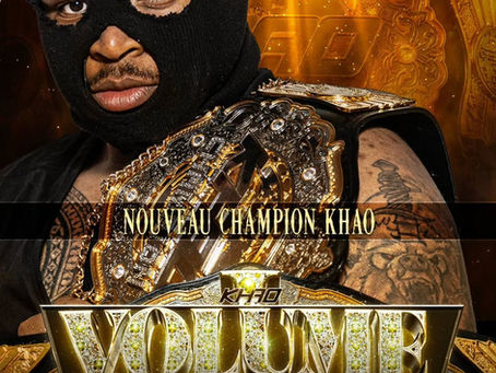 Voici votre nouveau champion KHAO :