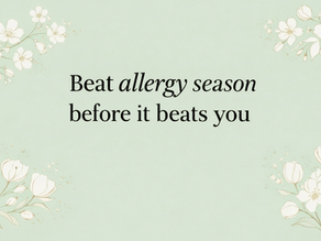 Blog about environmental allergies