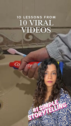 Lesson #1: Simple Storytelling