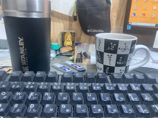 事務所缶詰作業の日