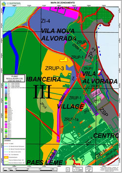 Mapa - Zoneamento