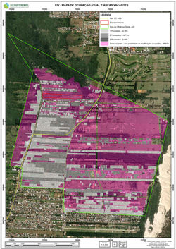 EIV Mapa - Uso e Ocupação do Solo e áreas vacantes