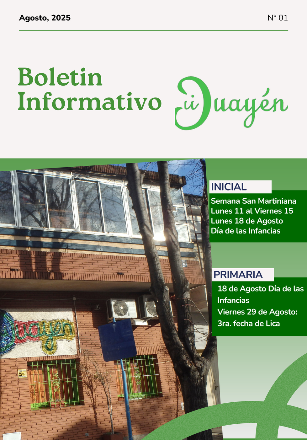 Boletin Informativo Duayén.