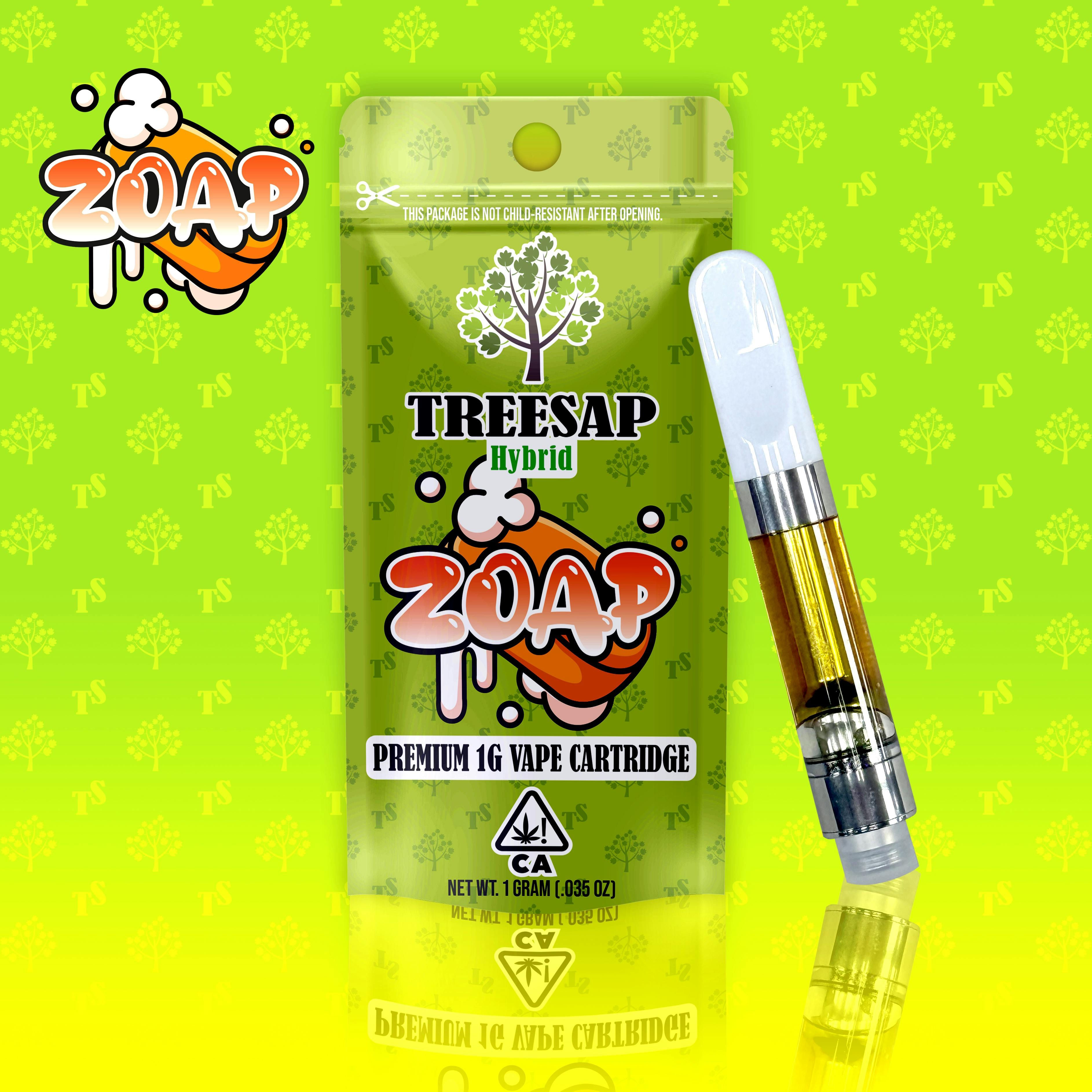 Treesap | Zoap | Distillate Premium Cartridge | 1g