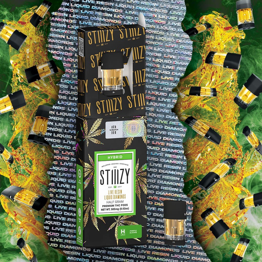 STIIIZY | Purple Zlushie | Live Resin Liquid Diamond Pod | 0.5g