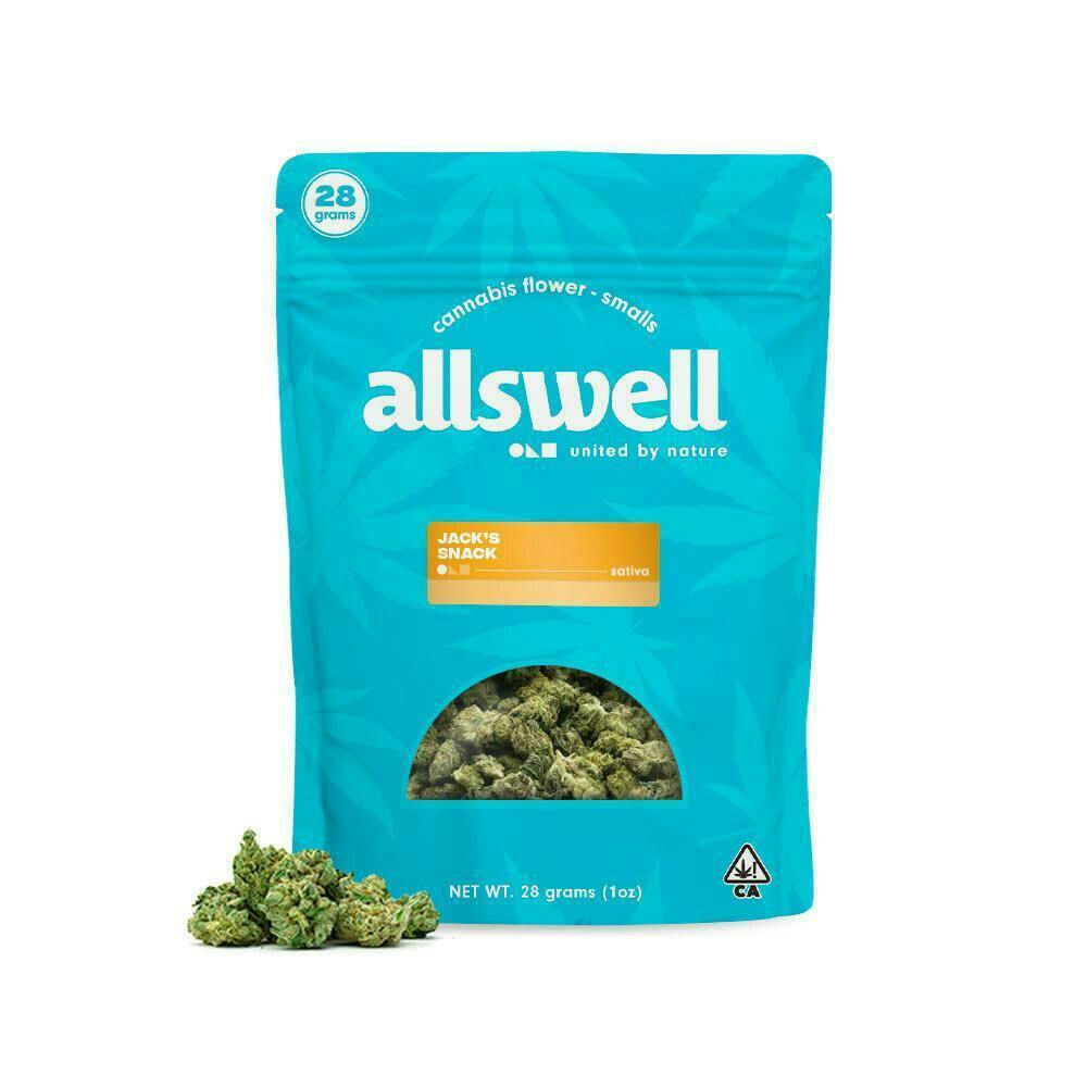 Allswell | Jack's Snack | Cannabis Flower Smalls | 28G