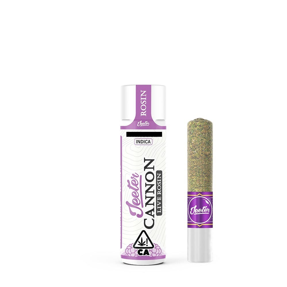 Jeeter | Neptune Kush | Single Live Rosin Cannon Joints | 1.3G