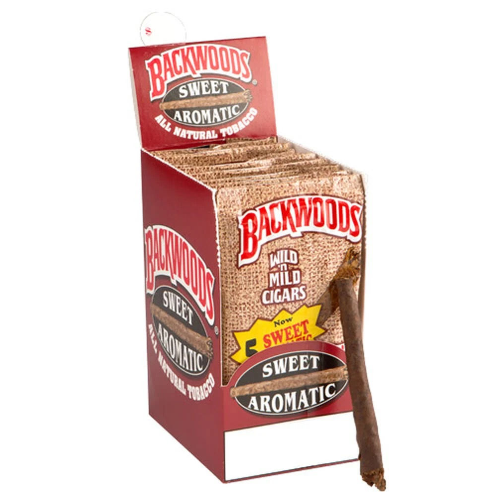 Backwoods | 5 Aromatic Cigars | All Natural Leaf Wrapper