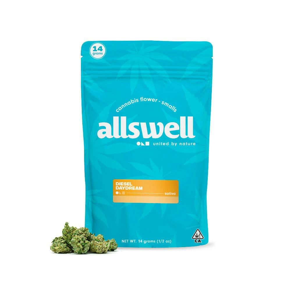 Allswell | Diesel Daydream | Cannabis Flower Smalls | 14G