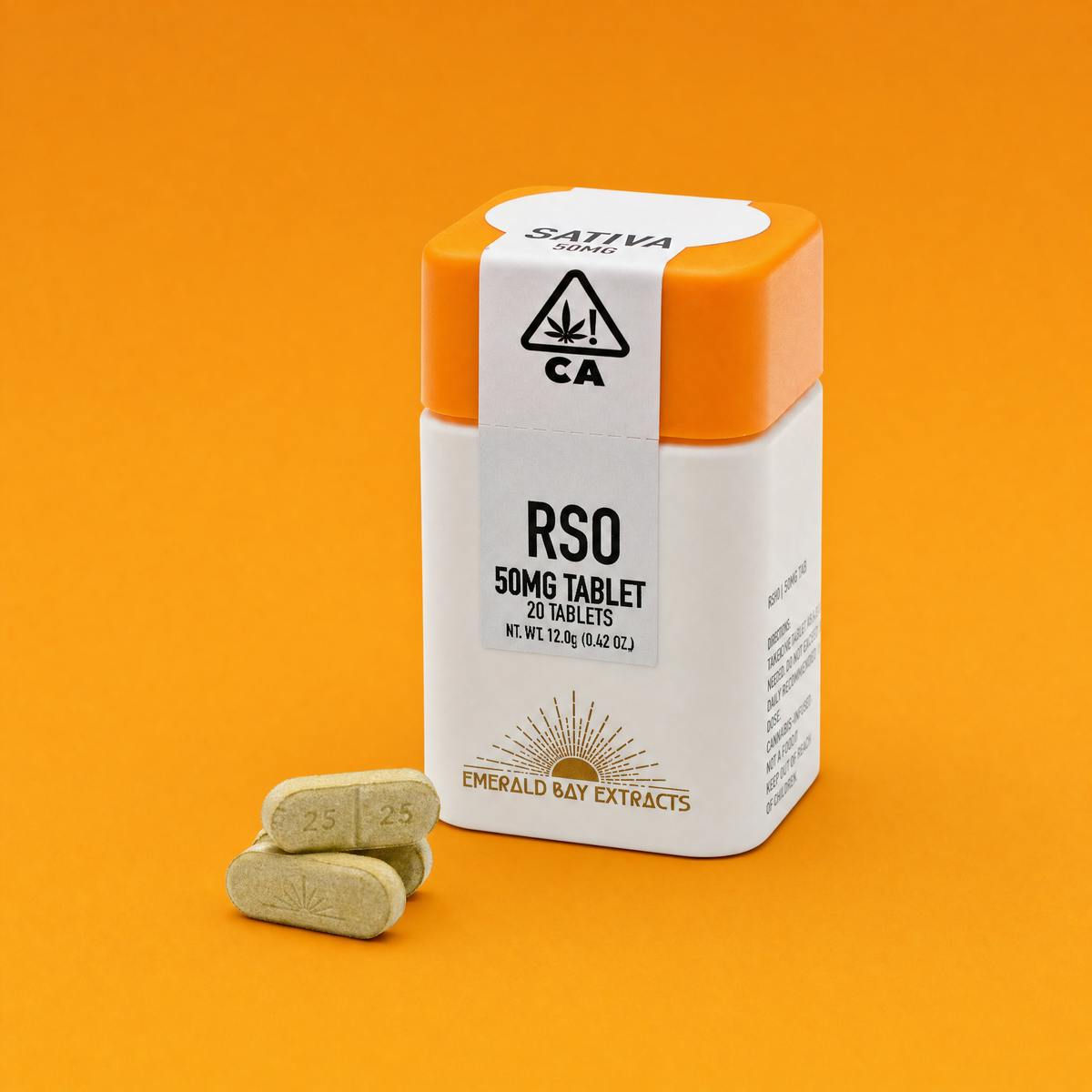Emerald Bay Extracts | Blueberry Fuego | RSO Tablets 20ct | 50mg