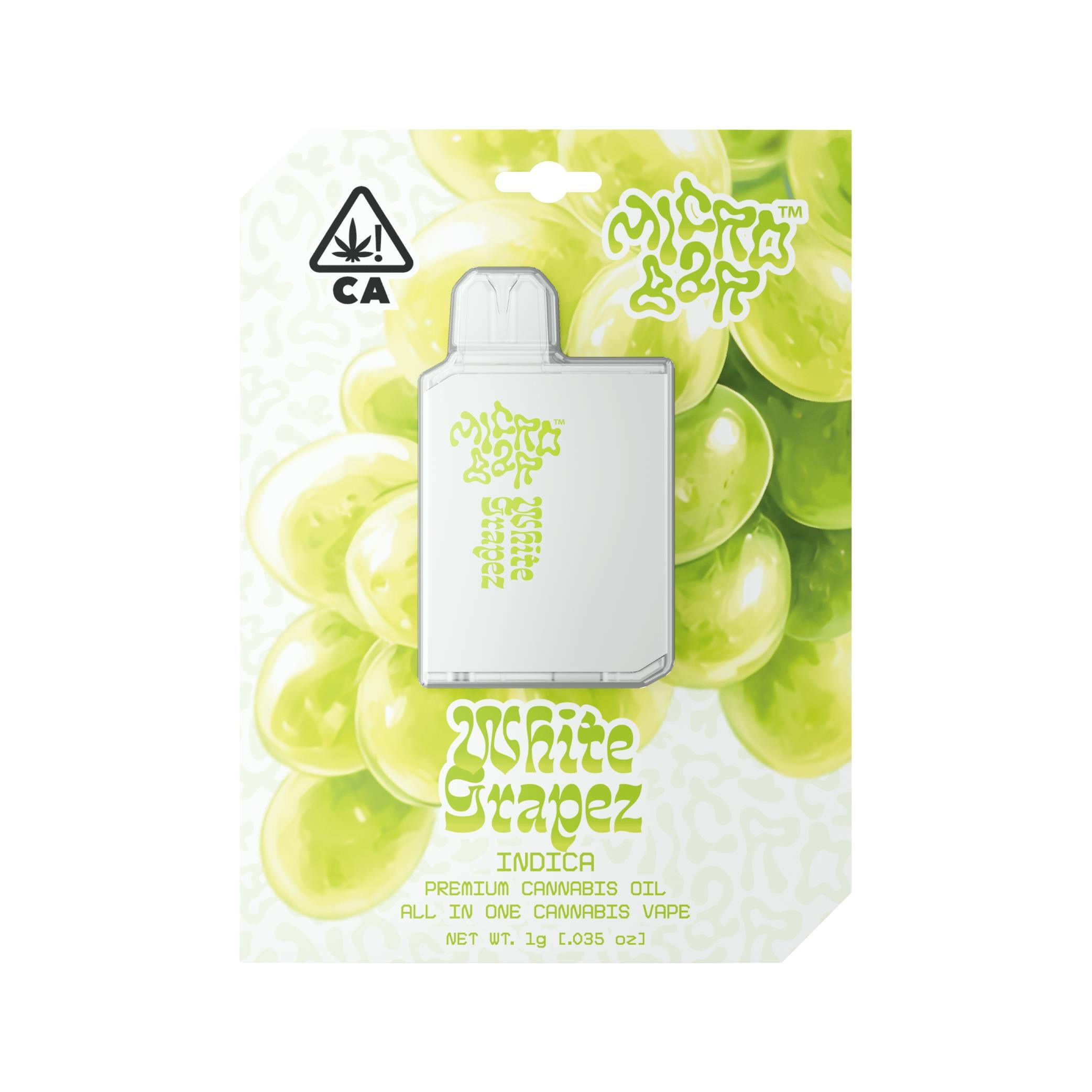 Micro Bar | White Grapes | Premium All-In-One | 1g