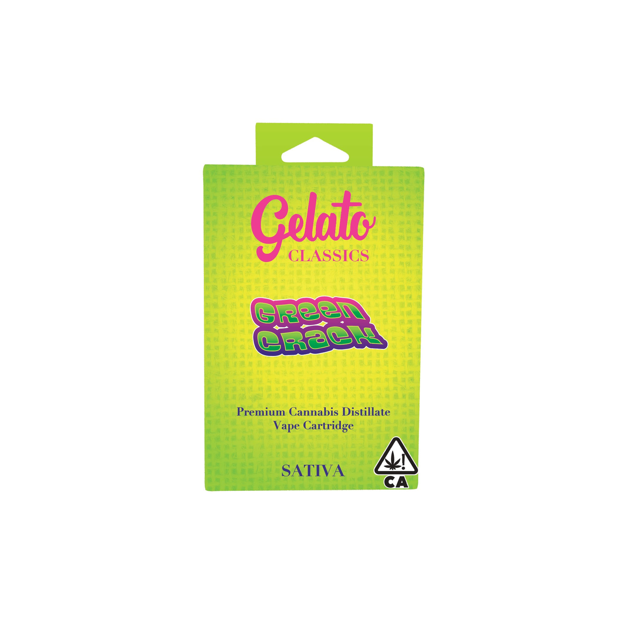 Gelato | Green Crack | Premium Distillate Cartridge | 1g