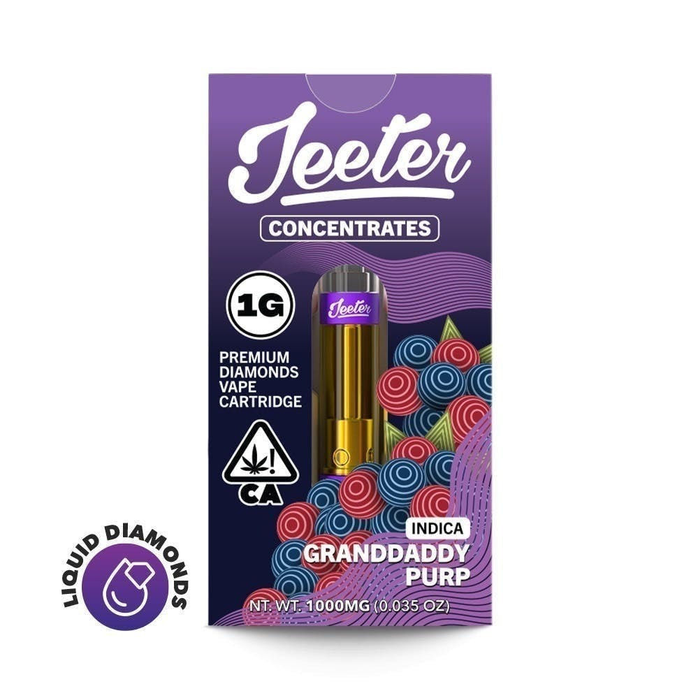 Jeeter | Granddaddy Purp | Premium Diamonds Cartridge  | 1g