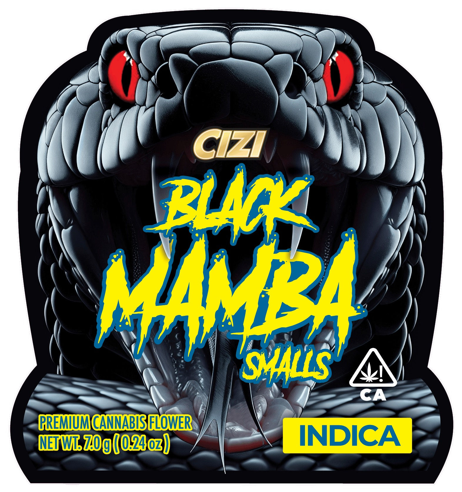 Cizi | Black Mamba | Premium Cannabis Smalls | 7g