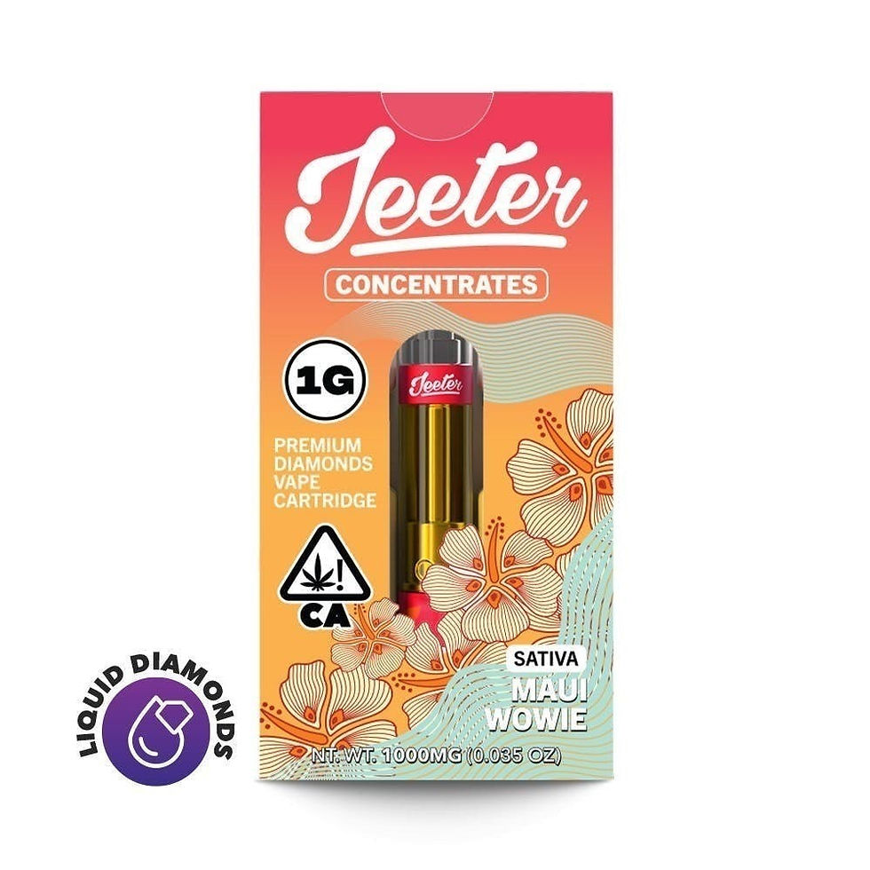 Jeeter | Maui Wowie | Premium Diamonds Vape | Sativa | 1G