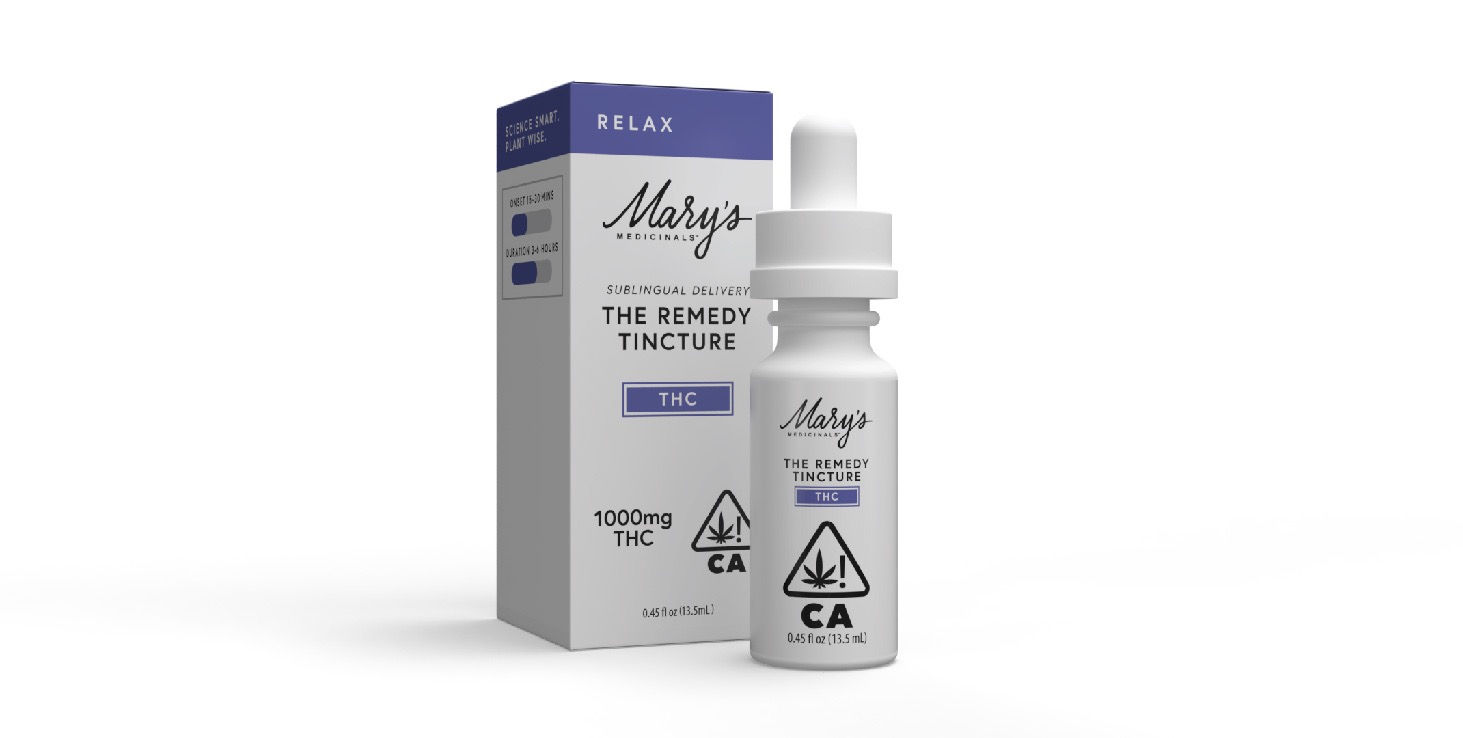 Mary's Medicinal | The Remedy Tincture Relax 1000mg THC | 13.5ML