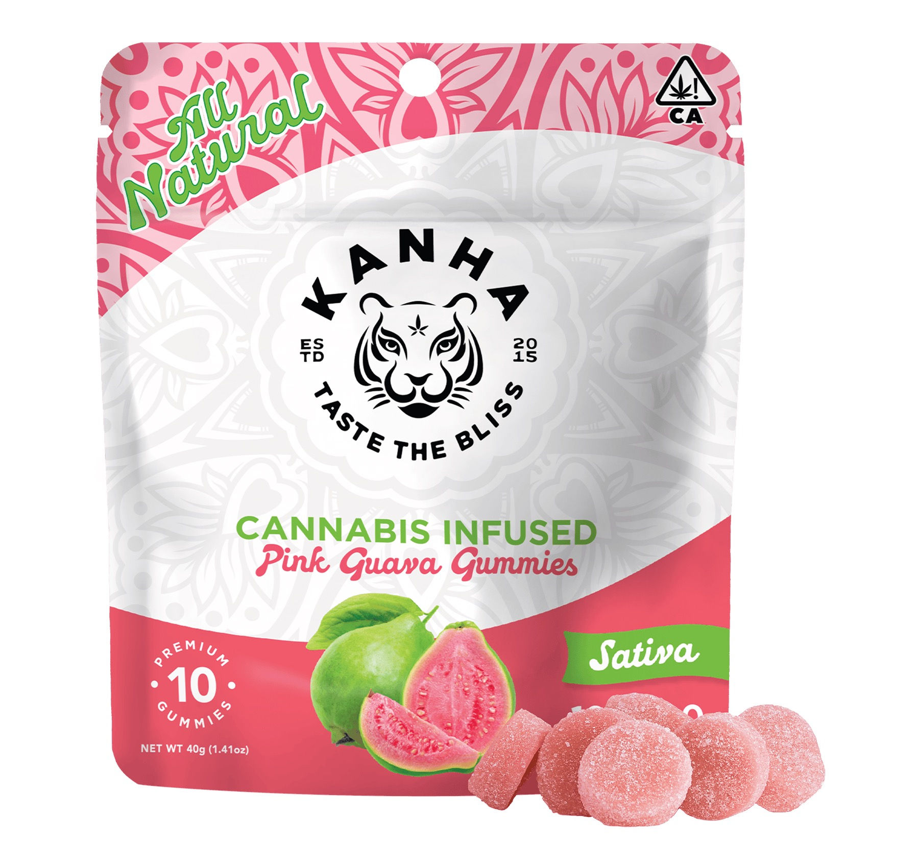 KANHA | Pink Guava Gummies | 100mg THC