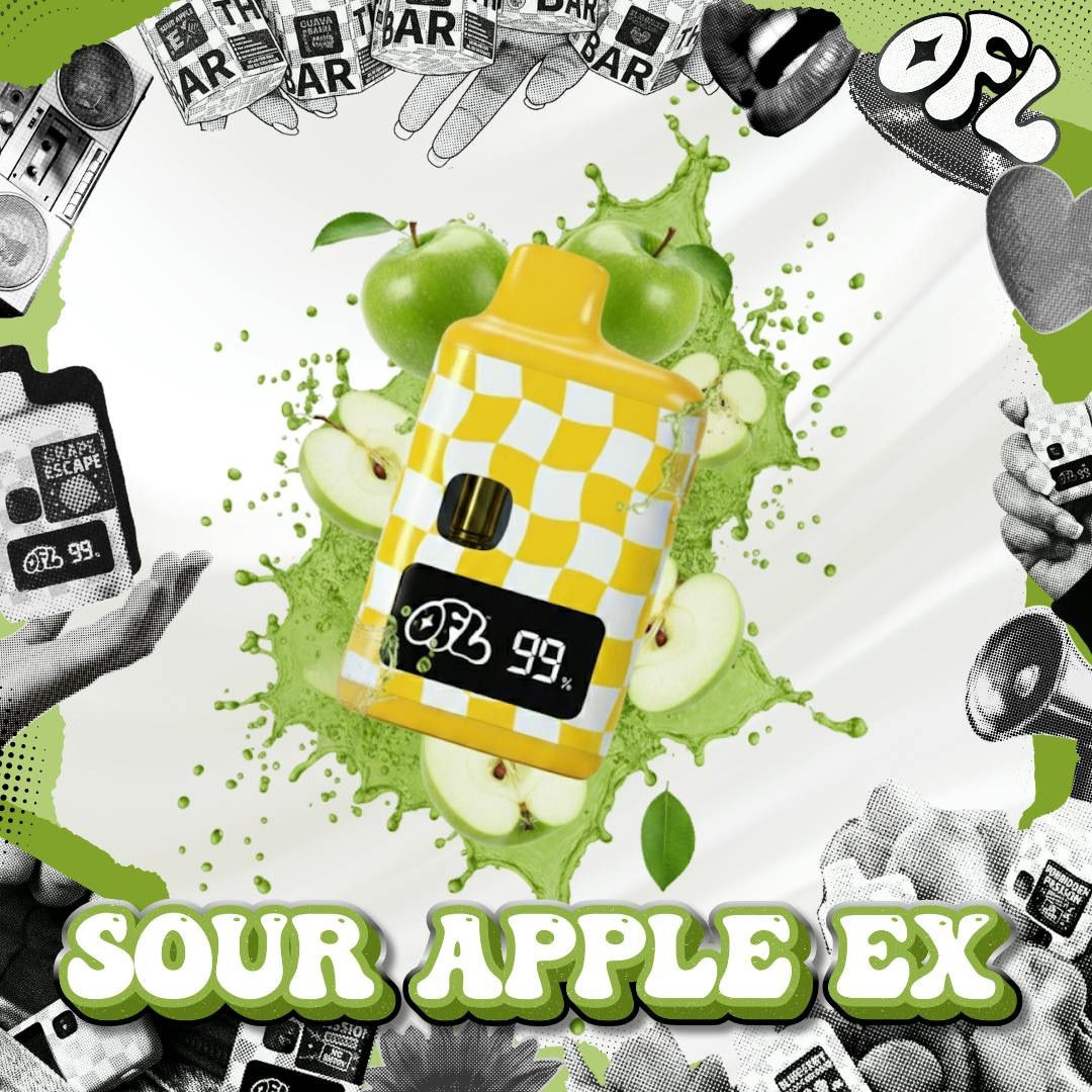 Oakfruitland | Sour Apple Ex - Magicterp Series | Cured Resin LQD AIO | 1g