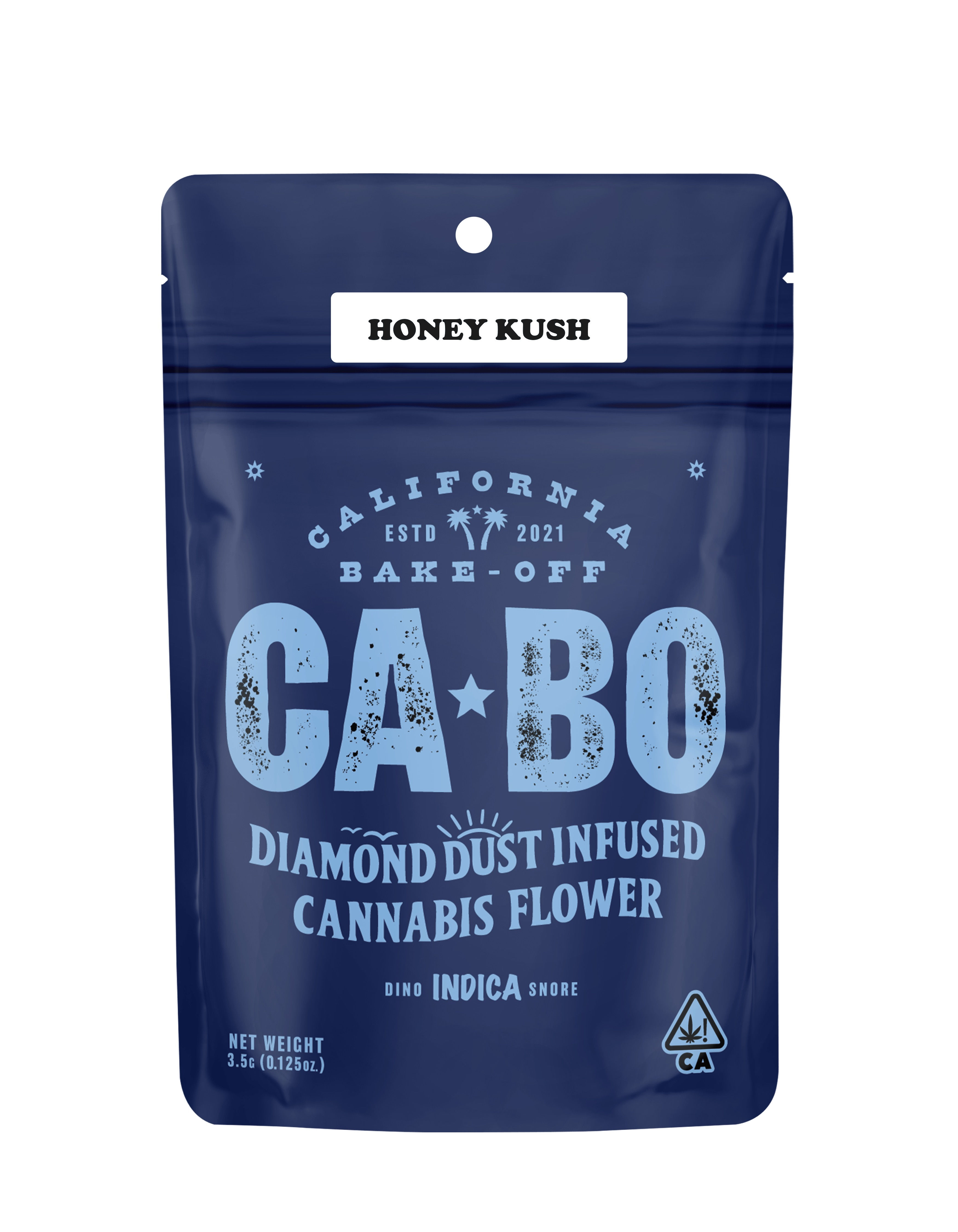 Cabo | Honey Kush | Diamond Dust Infused Flower | 3.5g