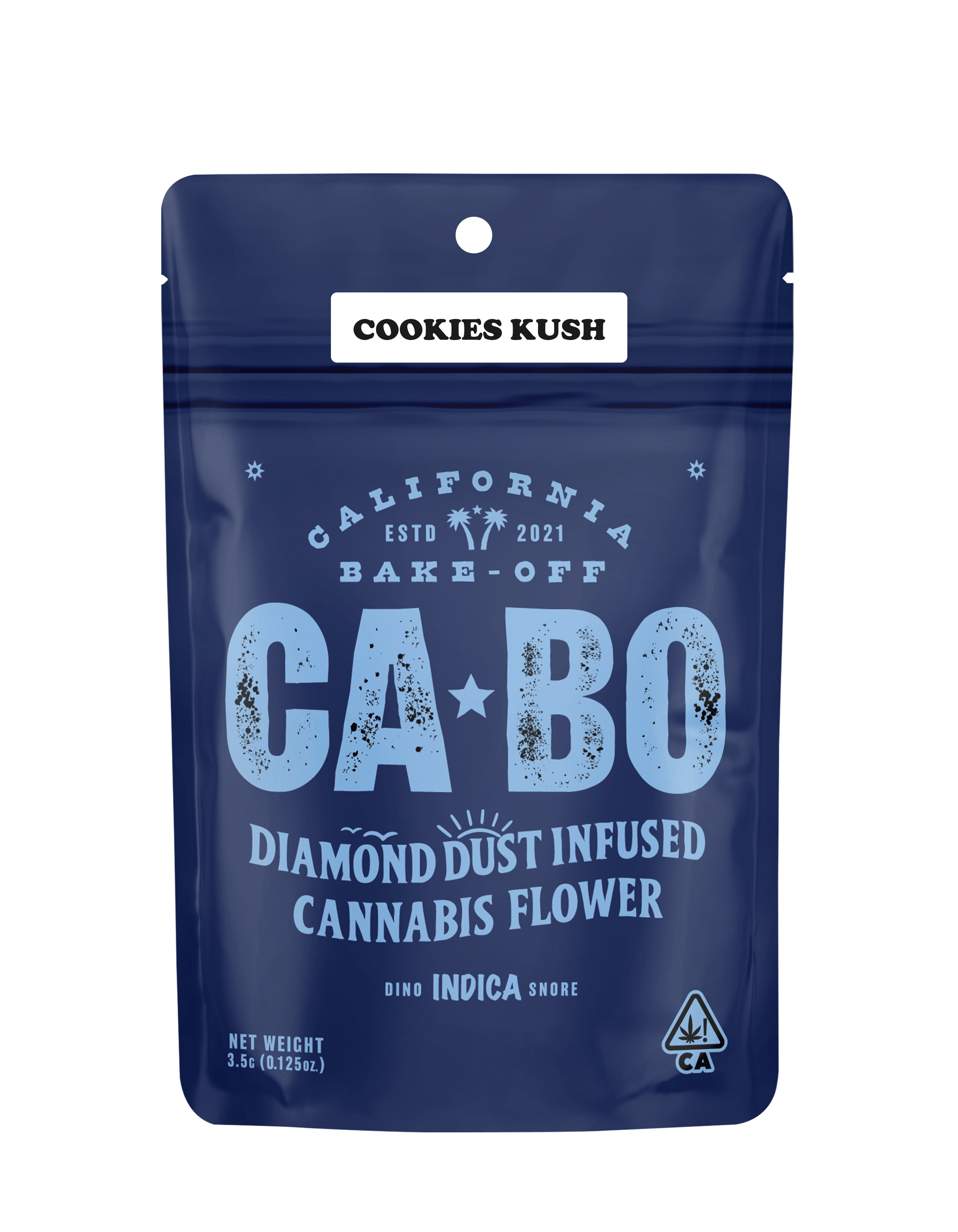 Cabo | Cookies Kush | Diamond Dust Infused Flower | 3.5g