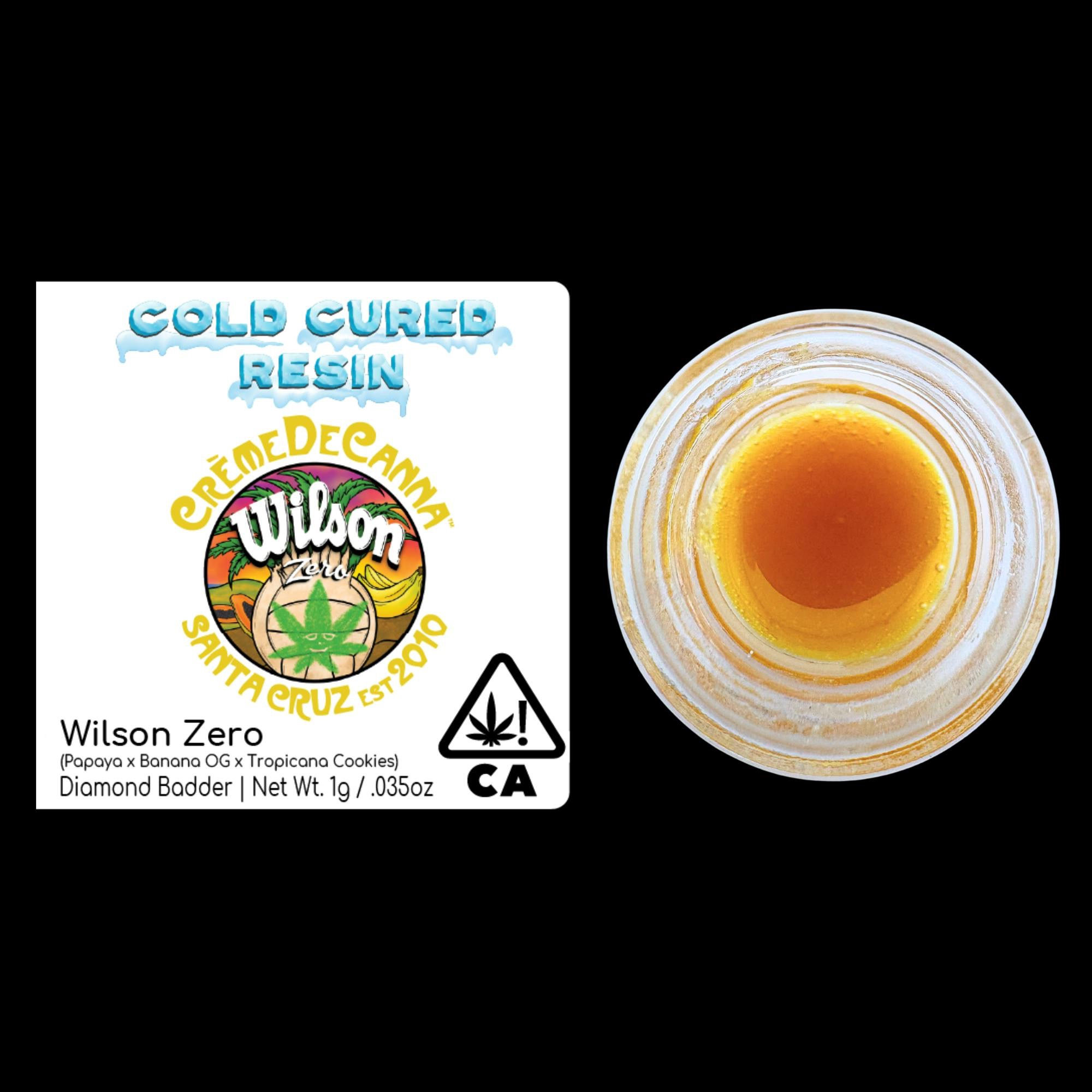 Creme De Canna | Wilson Zero | Diamond Badder | 1G