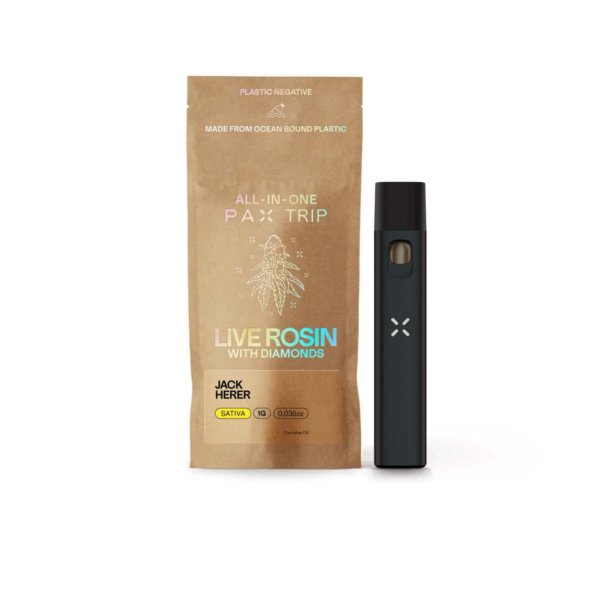 PAX | Jack Herer | Live Rosin All-In-One | 1g