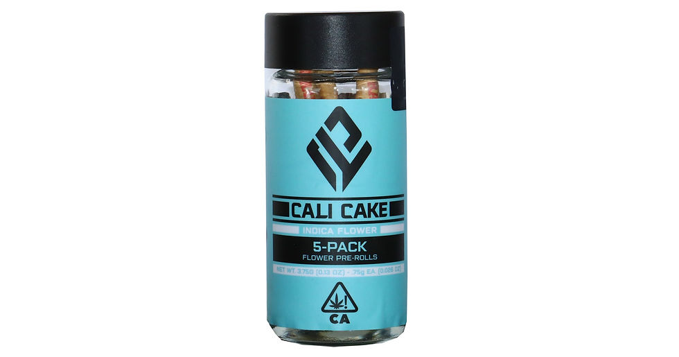 Cali Lotus | Cali Cake | 5 PK Flower Pre-rolls | 3.75G