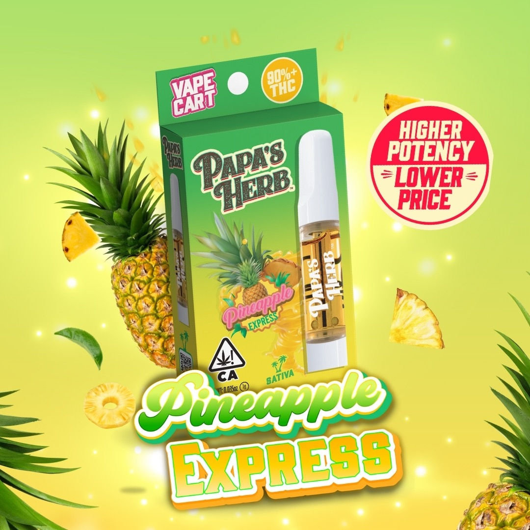 Papa's Herb | Pineapple Express | Distillate Cartridge | 1g