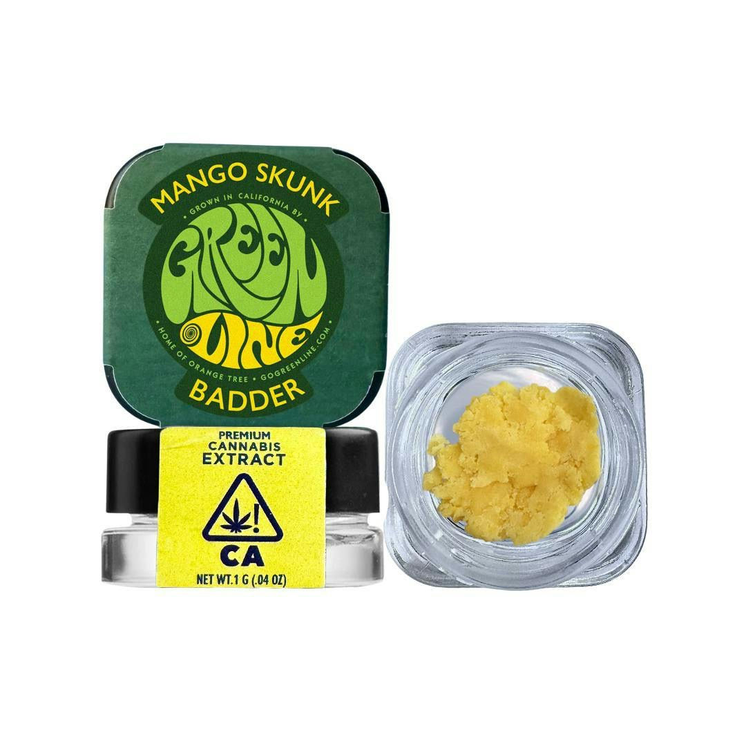 Greenline | Mango Skunk | Premium Extract Badder | 1g