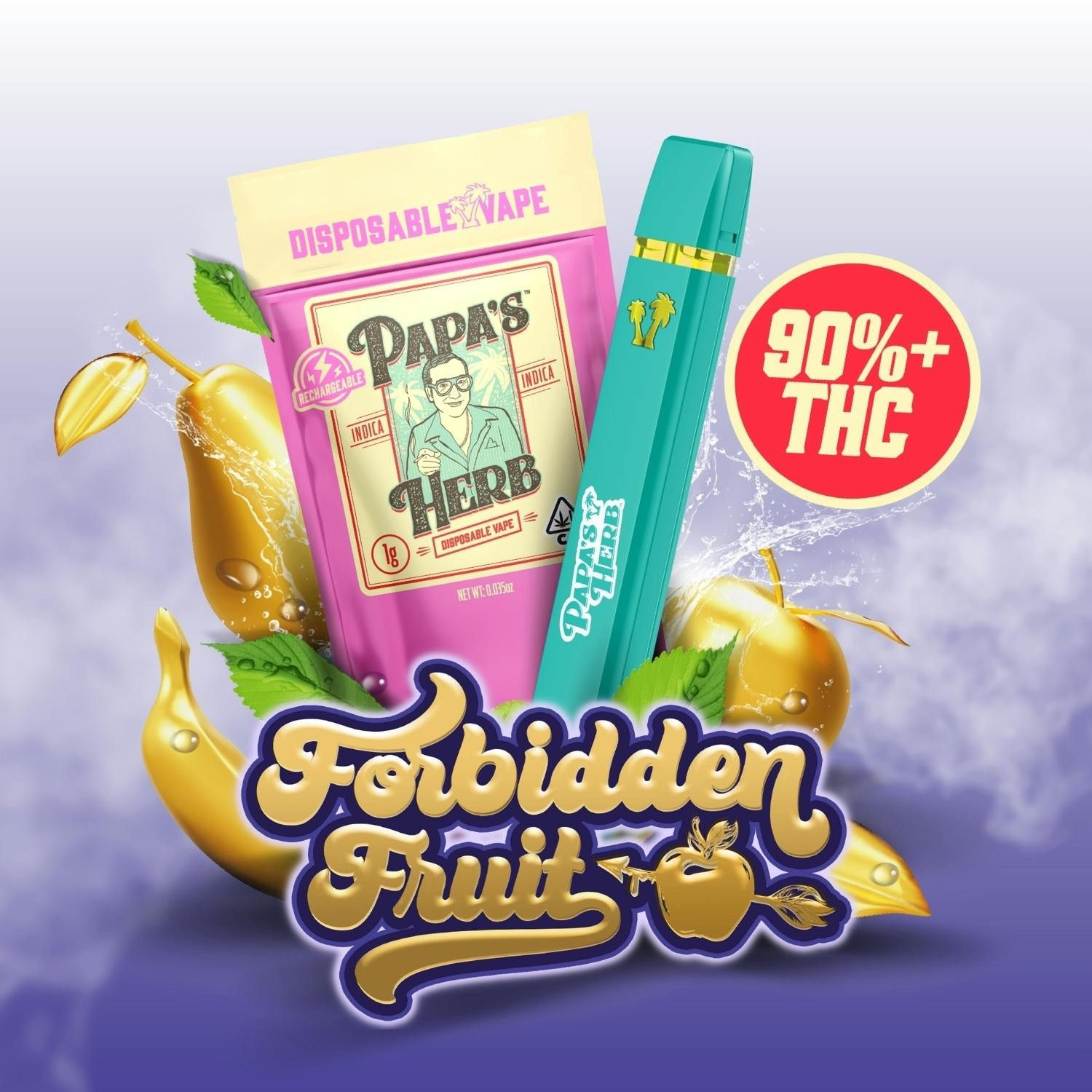 Papa's Herb | Forbidden Fruit | Disposable | 1G