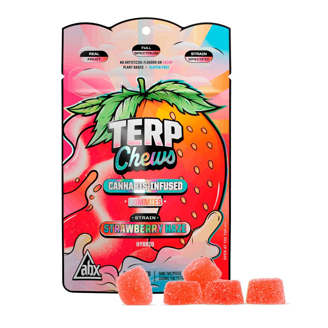 ABX / absoluteXtracts | Strawberry Haze Terp Chews | 100mg