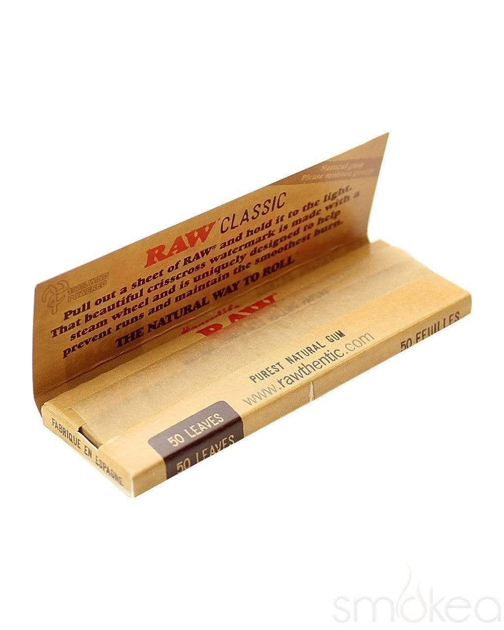 RAW | Classic | 1¼  Rolling Papers | 50pk