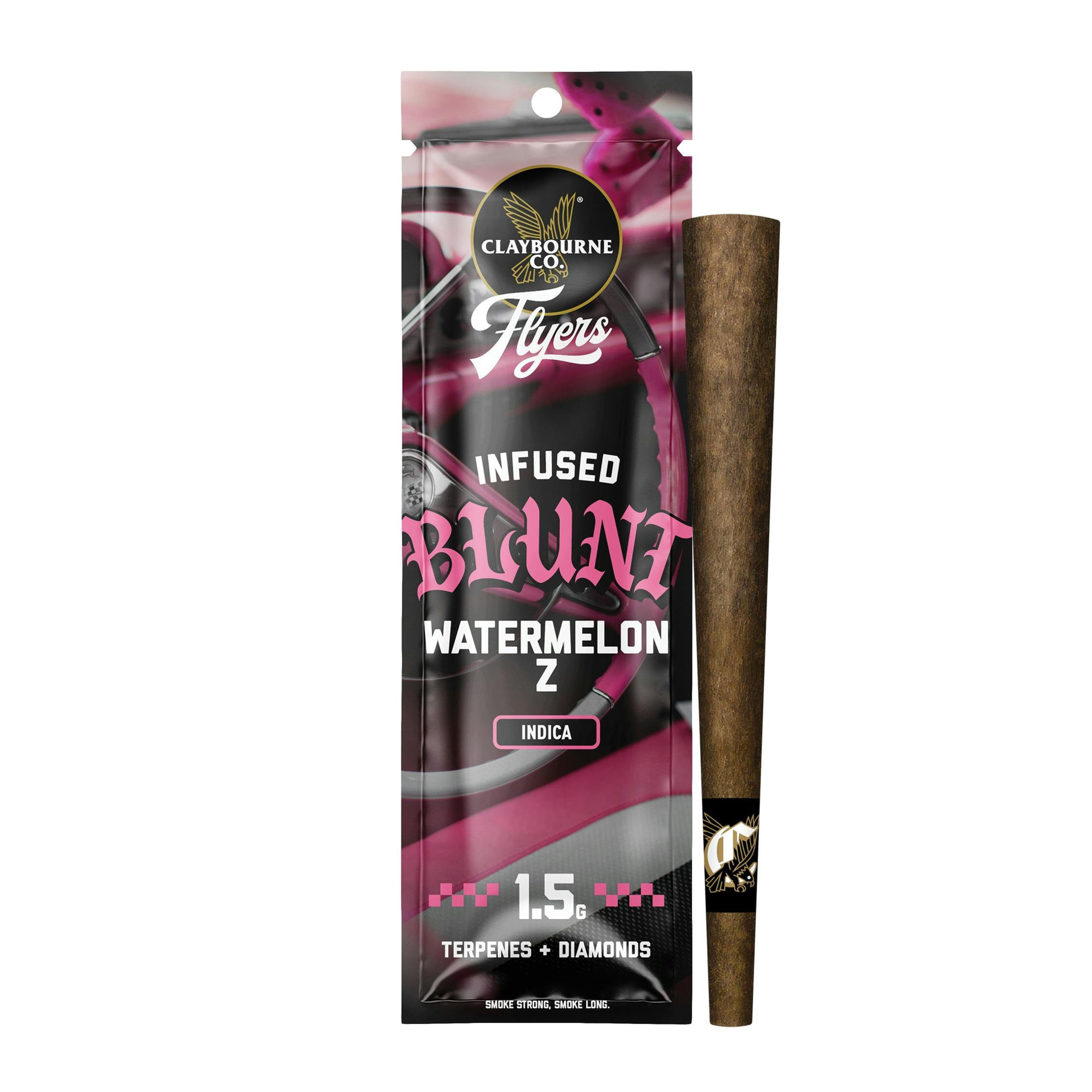 Claybourne Co. | Watermelon Z | Flyer Infused Blunt |1.5G