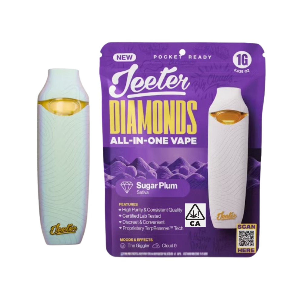 Jeeter | Sugar Plum | Diamonds All-In-One | 1G
