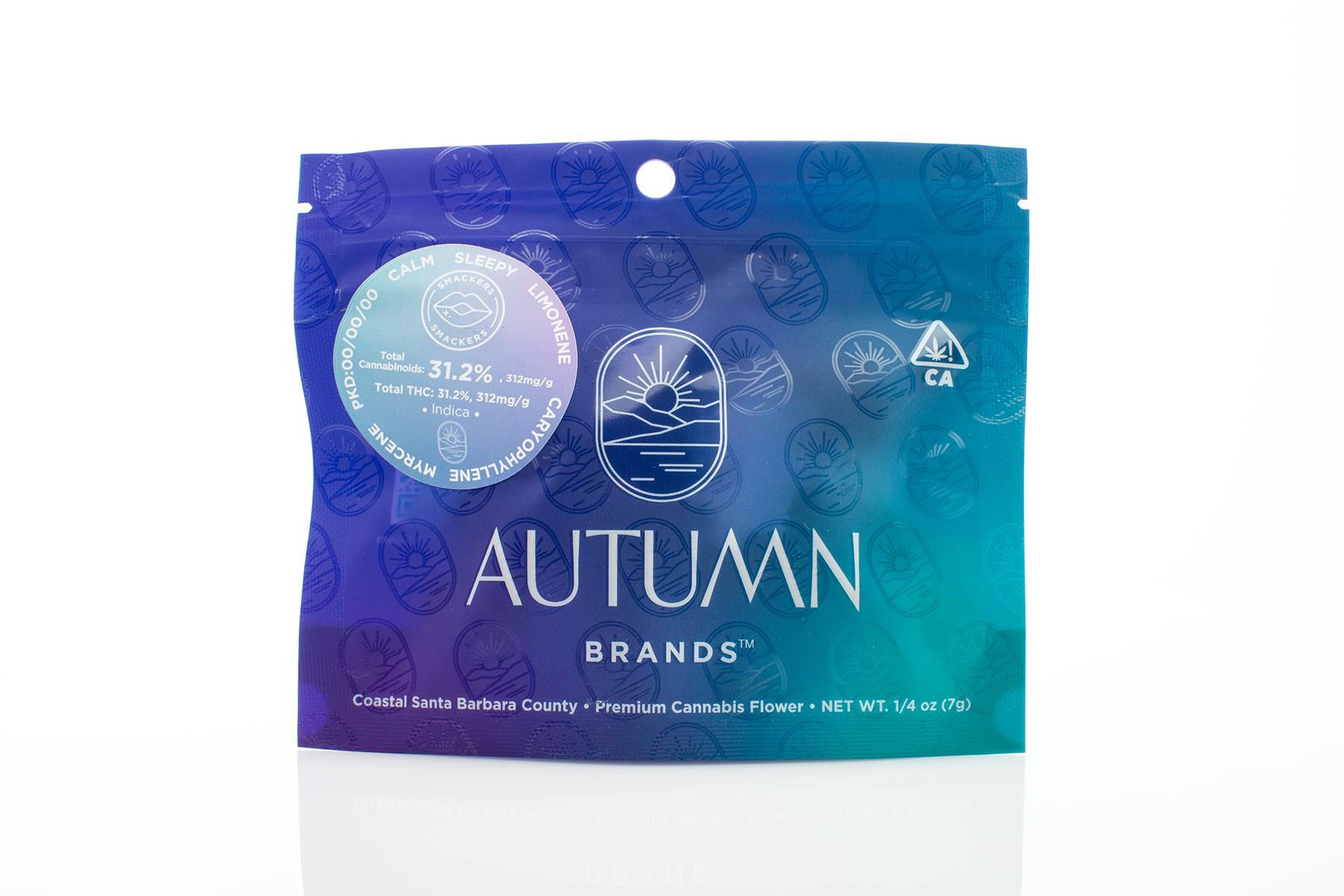 Autumn Brands | Smackers | Premium Flower Pouch | 7G
